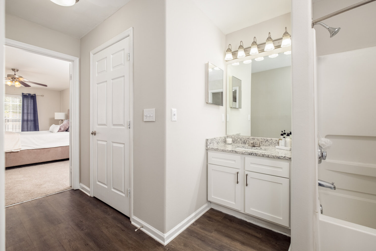 bathroom at the ariel